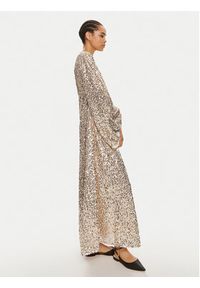 ROTATE Sukienka wieczorowa Safra 1128861531 Złoty Loose Fit. Kolor: złoty. Materiał: syntetyk. Styl: wizytowy #4
