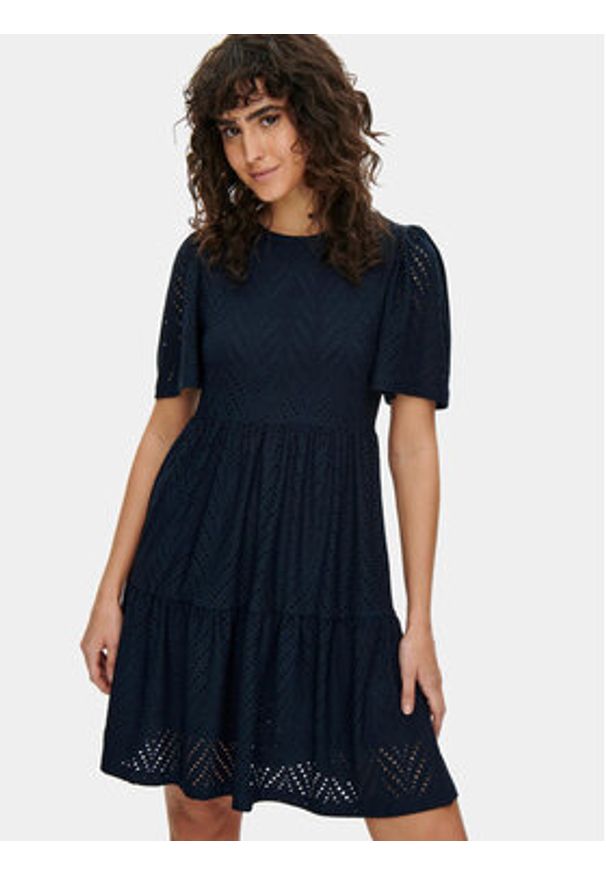 JDY Sukienka letnia Carla 15254680 Niebieski Regular Fit. Kolor: niebieski. Materiał: syntetyk. Sezon: lato