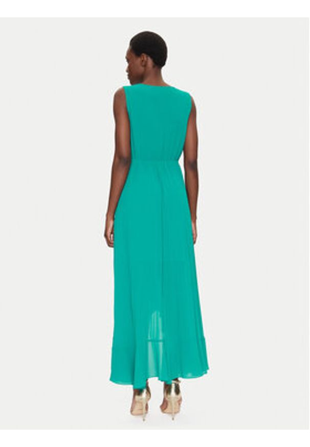 Morgan Sukienka koktajlowa 251-ROSYTA M Niebieski Regular Fit. Kolor: niebieski. Materiał: syntetyk. Styl: wizytowy