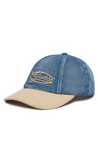 Guess Czapka z daszkiem AW5505 COT01 Niebieski. Kolor: niebieski. Materiał: bawełna #1