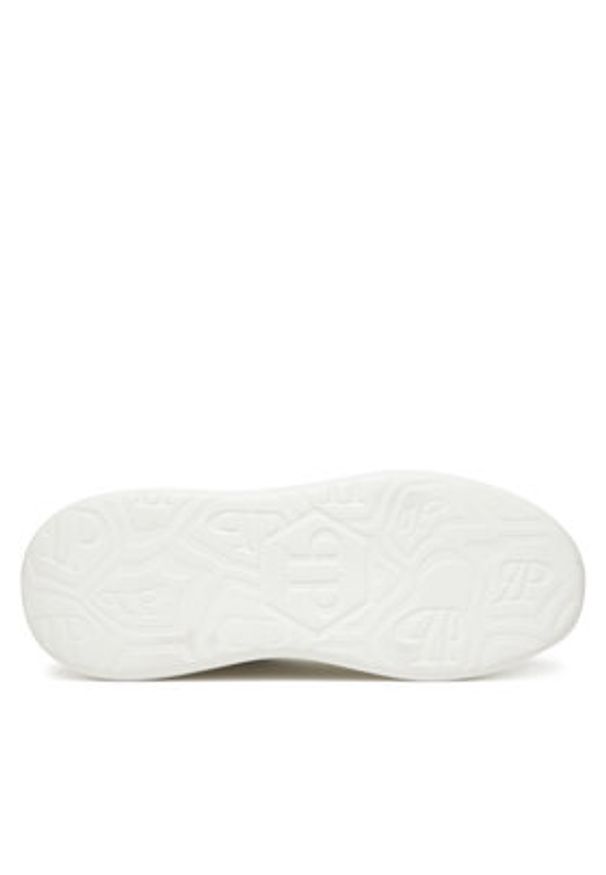 Philipp Plein - PHILIPP PLEIN Sneakersy FAES USC0804 PLE075N Biały. Kolor: biały. Materiał: skóra