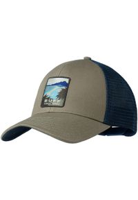 Buff - Czapka z daszkiem Trucker Tundra Khaki. Kolor: zielony, brązowy, wielokolorowy. Sezon: lato. Styl: klasyczny #1