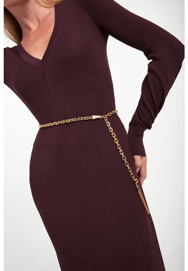 Elisabetta Franchi - Sukienka z jedwabiem ELISABETTA FRANCHI. Materiał: jedwab