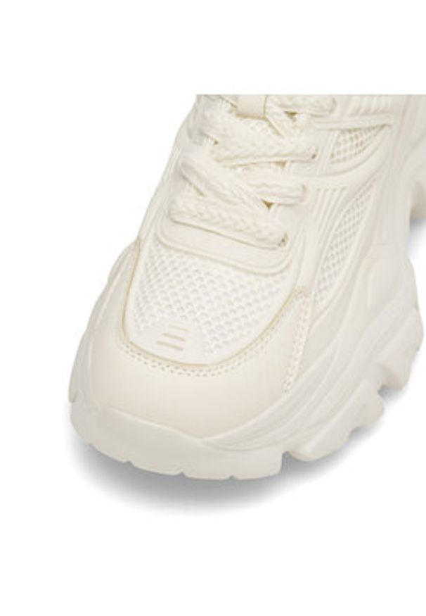 Jenny Fairy Sneakersy Elyna WSMS001-02 Beżowy. Kolor: beżowy. Materiał: mesh, materiał