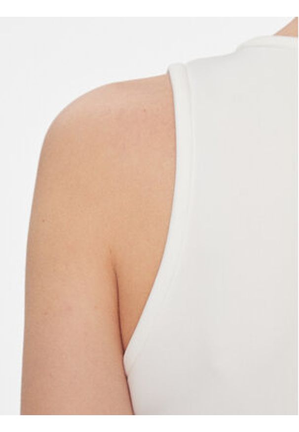 Max Mara Leisure Sukienka codzienna Baccano 2416621027 Biały Regular Fit. Okazja: na co dzień. Kolor: biały. Materiał: syntetyk. Typ sukienki: proste. Styl: casual