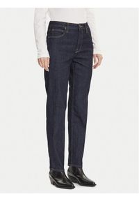 Lee Jeansy Carol 112372650 Granatowy Straight Fit. Kolor: niebieski