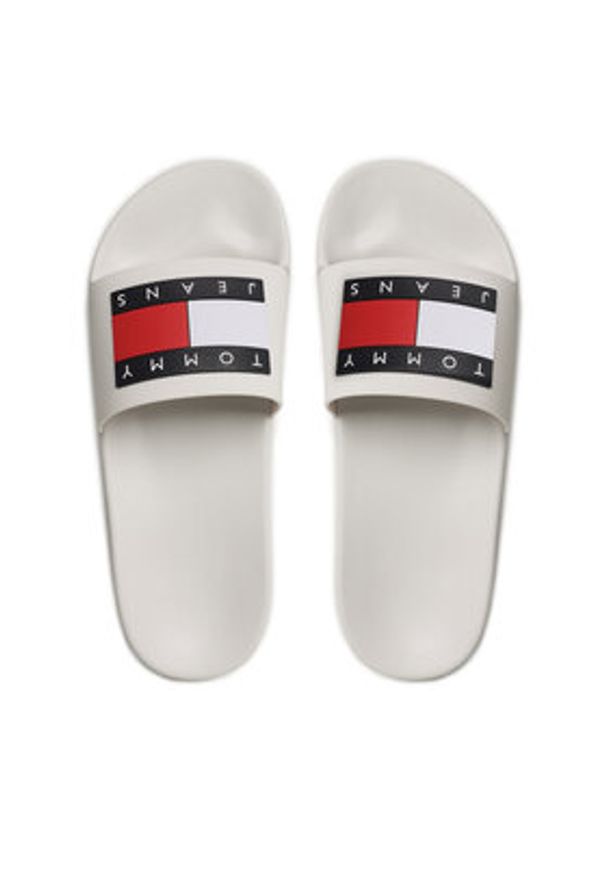 Tommy Jeans Klapki Pool Ess EM0EM01191 Biały. Kolor: biały