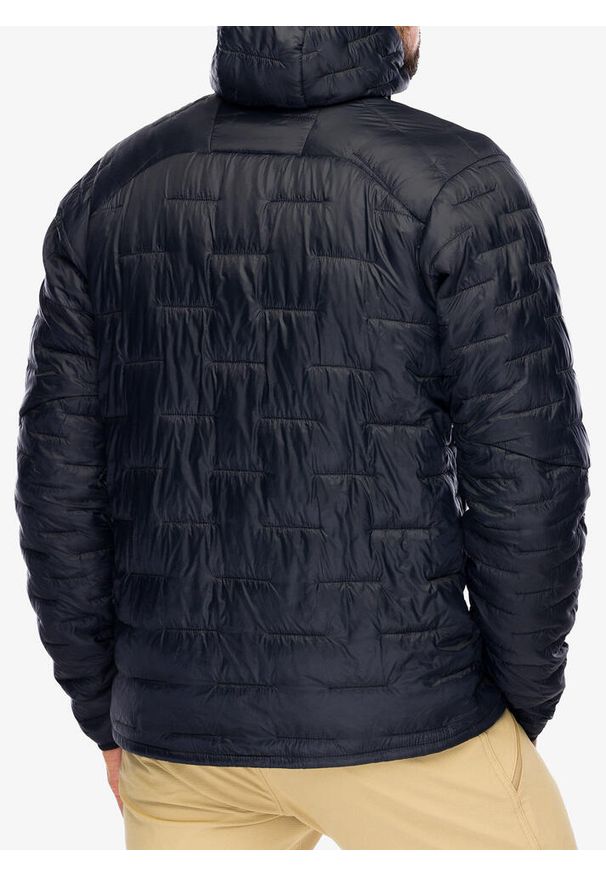 Kurtka trekkingowa męska Patagonia Micro Puff Hoody. Kolor: czarny