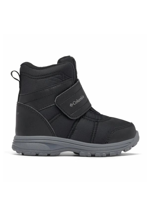 columbia - Buty Zimowe Dziecięce Columbia Childrens Fairbanks Omni-Heat. Kolor: czarny. Technologia: Omni-Heat (Columbia). Sezon: zima. Sport: turystyka piesza