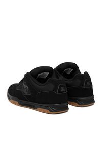 DC Shoes Sneakersy EO-DC COILER DC03011001 Czarny. Kolor: czarny. Materiał: nubuk, skóra #8