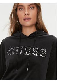 Guess Bluza Couture V4RQ25 KBXI2 Czarny Regular Fit. Kolor: czarny. Materiał: syntetyk #3