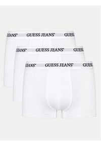Guess Jeans Komplet 3 par bokserek M4BZ48 K6YW1 Biały. Kolor: biały. Materiał: bawełna