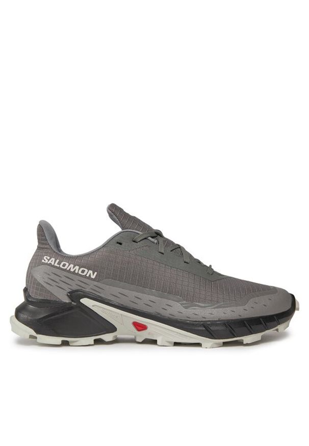 salomon - Salomon Buty do biegania Alphacross 5 473133 29 W0 Szary. Kolor: szary. Materiał: materiał