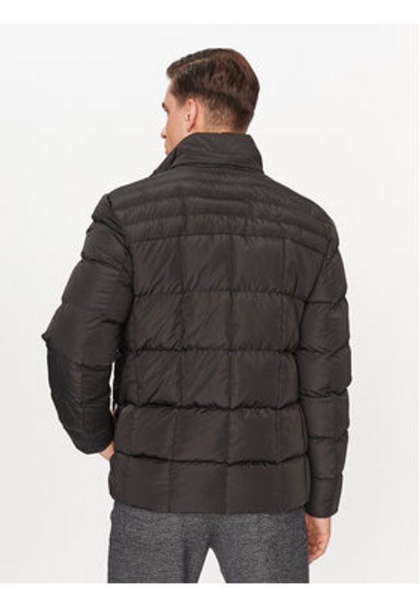 Geox Kurtka zimowa Hilstone M3628C T2941F 9000 Czarny Regular Fit. Kolor: czarny. Materiał: syntetyk. Sezon: zima