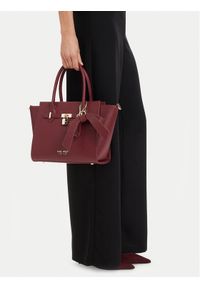 Nine West Torebka CEO-Chelsea-Charm-II-LX10185 Bordowy. Kolor: czerwony. Materiał: skórzane #1