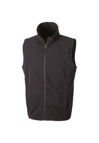 RESULT - Kamizelka z mikropolaru Result. Kolor: czarny. Materiał: polar #1