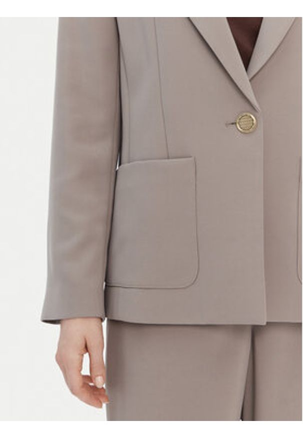 Armani Exchange Spodnie materiałowe XW001264 AF16148 U6242 Beżowy Regular Fit. Kolor: beżowy. Materiał: syntetyk