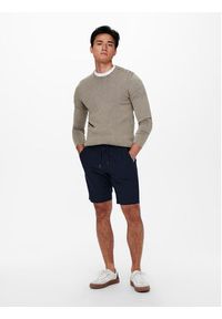 Only & Sons Sweter 22006806 Szary Regular Fit. Kolor: szary. Materiał: bawełna #4