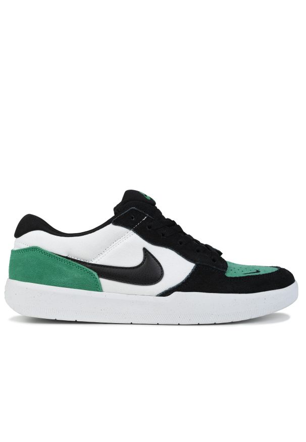 Buty sportowe Nike SB FORCE 58. Kolor: czarny, zielony, biały, wielokolorowy. Sport: turystyka piesza