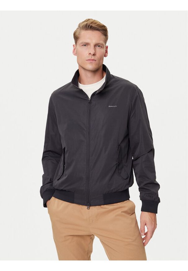 GANT - Gant Kurtka bomber 7006381 Czarny Regular Fit. Kolor: czarny. Materiał: syntetyk