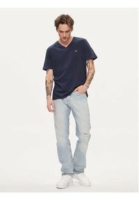 GAP - Gap T-Shirt 753771-03 Granatowy Regular Fit. Kolor: niebieski. Materiał: syntetyk, bawełna #5