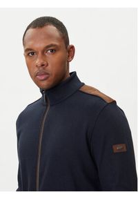 Bugatti Bluza 8700-85050D Granatowy Regular Fit. Kolor: niebieski. Materiał: bawełna #2