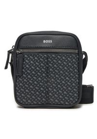 BOSS - Boss Saszetka Zair N 50529313 Czarny. Kolor: czarny. Materiał: skóra