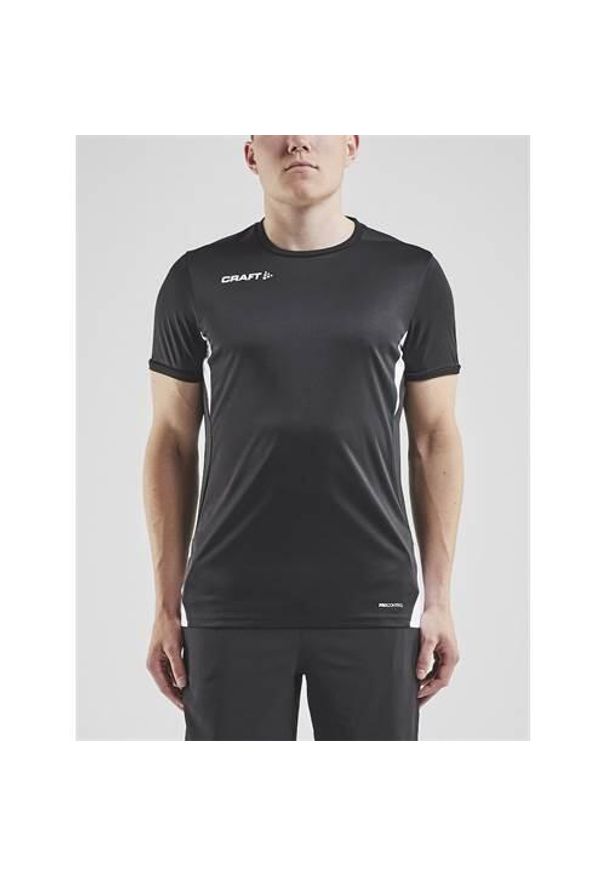 Koszulka treningowa męska Craft Pro Control Impact. Kolor: czarny, biały, wielokolorowy. Długość rękawa: krótki rękaw. Długość: krótkie. Sport: fitness, piłka nożna