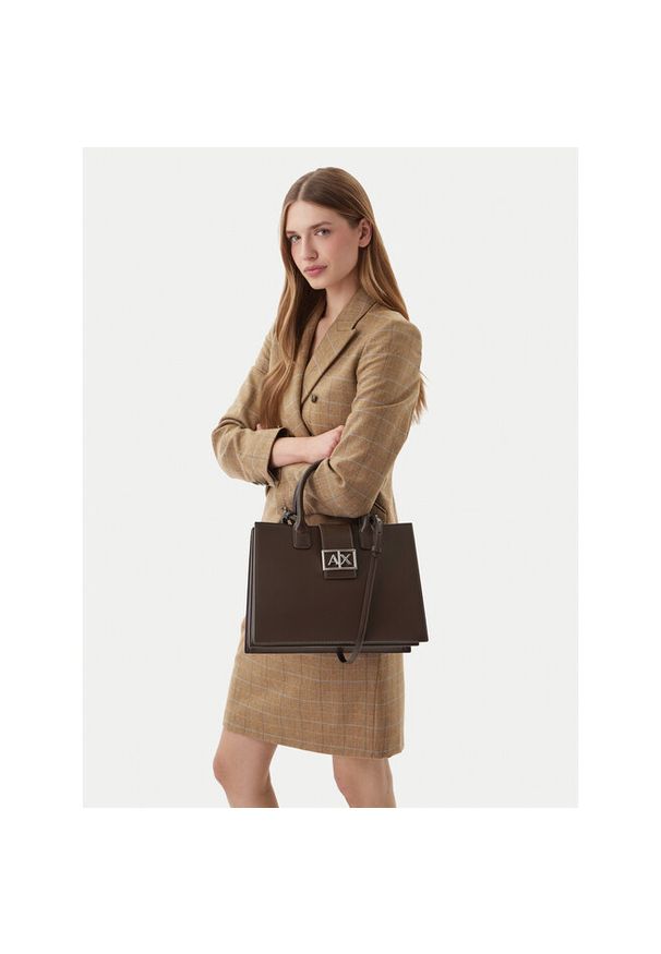 Torebka Armani Exchange. Kolor: szary