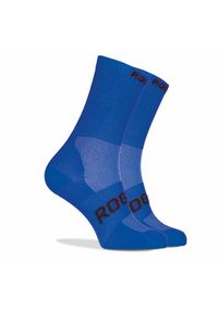 ROGELLI - Skarpetki rowerowe Rogelli Q-SKIN, antybakteryjne. Kolor: wielokolorowy, czarny, niebieski