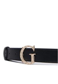 Guess Pasek Damski 180089 Czarny. Kolor: czarny. Materiał: skóra #3