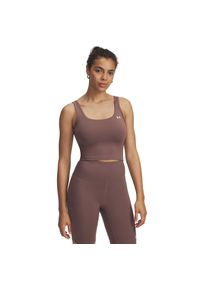 Damski tank top Under Armour Motion. Kolor: brązowy. Sport: fitness #1
