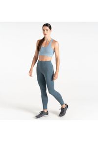 DARE 2B - Stanik sportowy damski Don't Sweat It. Kolor: niebieski. Materiał: elastan, poliamid. Sport: fitness