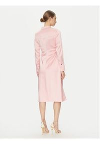 DKNY Sukienka koszulowa DD4KTE31 Różowy Regular Fit. Kolor: różowy. Materiał: syntetyk. Typ sukienki: koszulowe #3