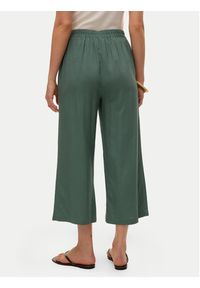 Vero Moda Kuloty Mymilo 10321626 Zielony ciemny Regular Fit. Kolor: zielony. Materiał: len #4