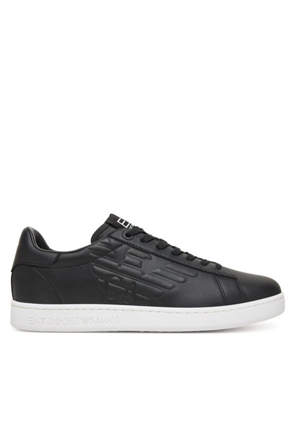 EA7 Emporio Armani Sneakersy 7X000331 AF10848 UC001 Czarny. Kolor: czarny. Materiał: skóra