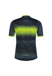 ROGELLI - Koszulka rowerowa męska Rogelli TIE DYE. Kolor: zielony