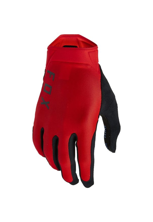 Rękawiczki rowerowe męskie Fox Racing Flexair Ascent. Kolor: czerwony, wielokolorowy, czarny. Sport: kolarstwo