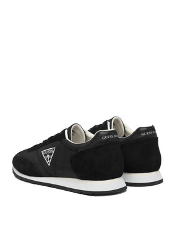 Guess Jeans Sneakersy EO-WILIAMS-01 126AM Czarny. Kolor: czarny. Materiał: materiał