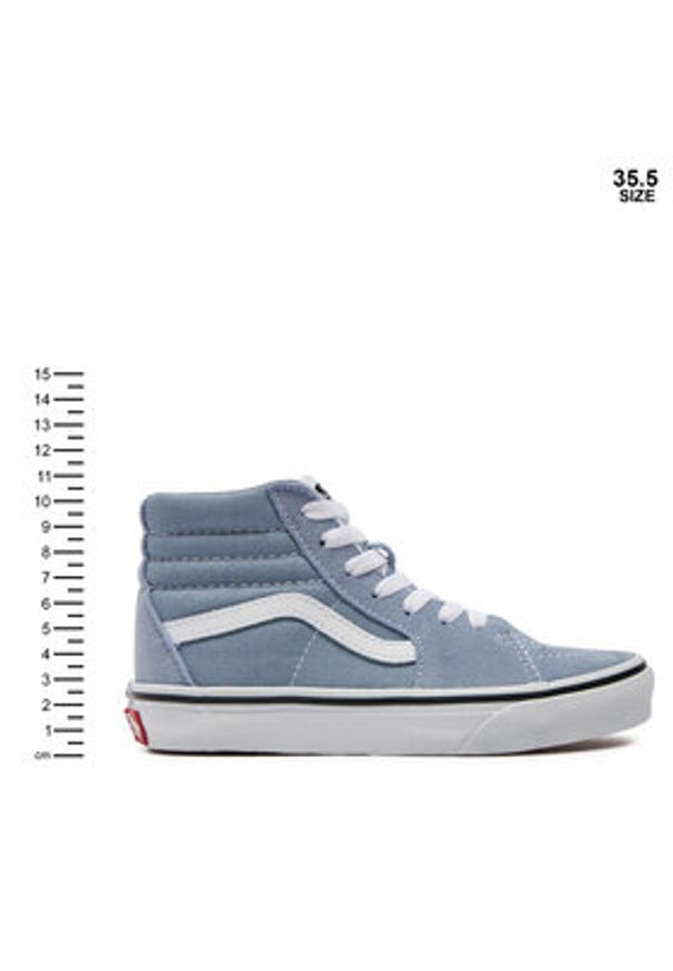 Vans Tenisówki Uy Sk8-Hi VN000D5FDSB1 Niebieski. Kolor: niebieski. Materiał: materiał
