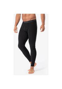 Spodnie termoaktywne męskie SUPER.NATURAL Tundra 175 Tight. Kolor: czarny. Sport: turystyka piesza