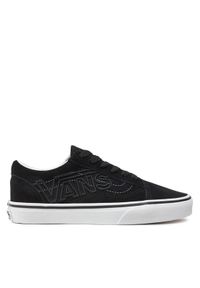 Vans Tenisówki Old Skool VN000D2VBLK1 Czarny. Kolor: czarny. Materiał: zamsz, skóra