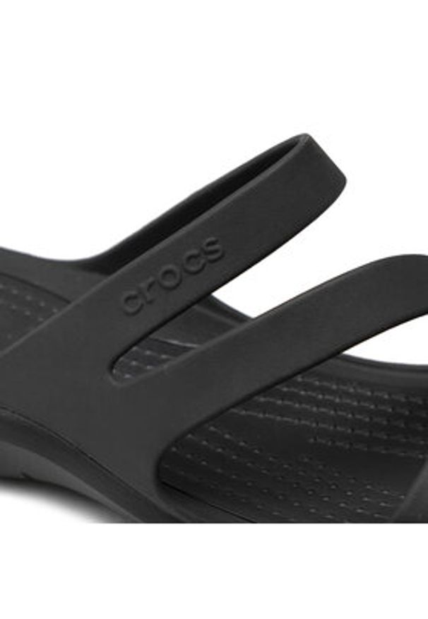 Crocs Klapki Swiftwater Sandal W 203998 Czarny. Kolor: czarny