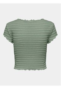 only - ONLY T-Shirt Anits 15253651 Zielony Regular Fit. Kolor: zielony. Materiał: bawełna #7