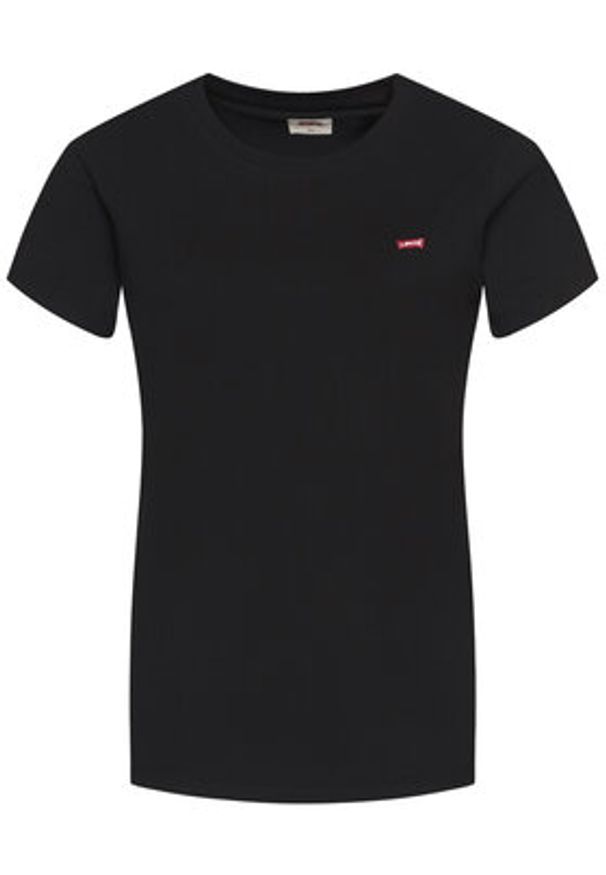 Levi's® T-Shirt Original Tee 56605-0009 Czarny Regular Fit. Kolor: czarny. Materiał: bawełna