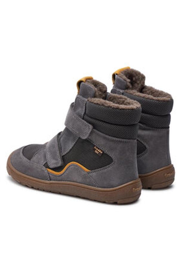 Froddo Kozaki Barefoot Tex Winter G3160233-3 S Szary. Kolor: szary. Materiał: skóra