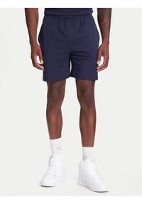 Kappa Szorty materiałowe Logo Korpo Cabas 303HZE0 Granatowy Regular Fit. Kolor: niebieski. Materiał: bawełna #1