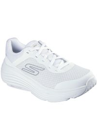 skechers - Adidasy Skechers Max Cushioning Endea, Mężczyźni. Kolor: biały. Materiał: materiał. Sport: fitness