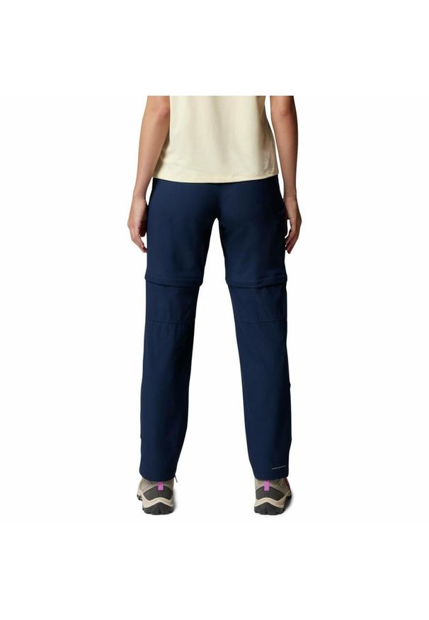 columbia - Spodnie z odpinanymi nogawkami damskie Columbia Leslie Falls Convertible Pant. Kolor: niebieski