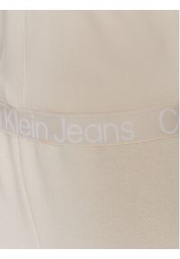 Calvin Klein Jeans Bluza J20J221413 Écru Regular Fit. Materiał: syntetyk #3
